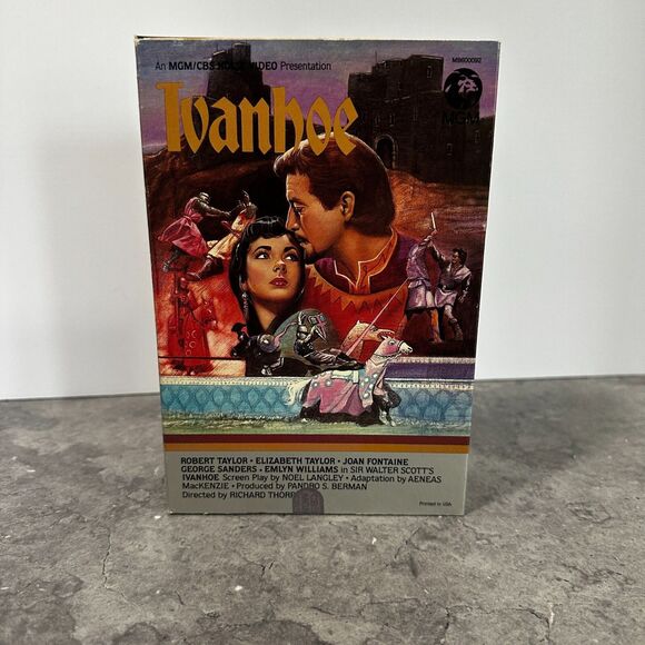 Ivanhoe Betamax RARE Elizabeth Taylor - Picture 1 of 5